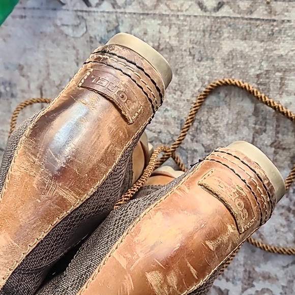 Sorel brown tan wedge ankle booties size 12 Joan of Artic II - Picture 8 of 8